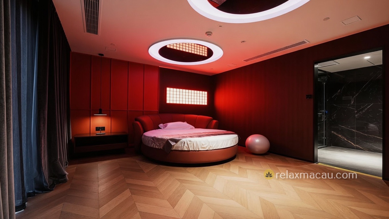 Number Nine Spa — Macau premium sauna lobby